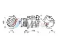 Kompresor klimatizace&nbsp;AVA QUALITY COOLING&nbsp;&dash;&nbsp;AVA VOAK192