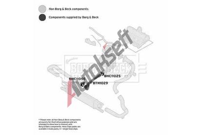 BORG & BECK Hadice plnic�ho vzduchu BB BTH1029, BTH1029