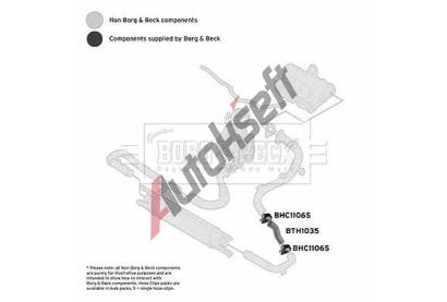 BORG & BECK Hadice plnicho vzduchu BB BTH1035, BTH1035