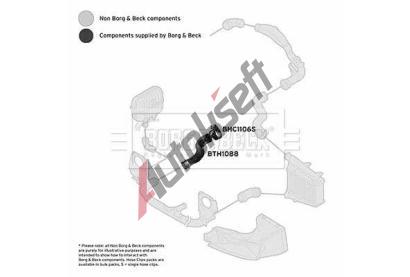 BORG & BECK Hadice plnicho vzduchu BB BTH1088, BTH1088