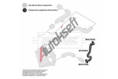 BORG & BECK Hadice plnicho vzduchu BB BTH1094, BTH1094