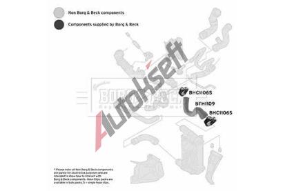 BORG & BECK Hadice plnicho vzduchu BB BTH1109, BTH1109