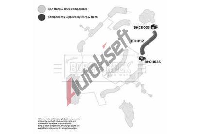 BORG & BECK Hadice plnicho vzduchu BB BTH1112, BTH1112