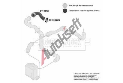 BORG & BECK Hadice plnicho vzduchu BB BTH1142, BTH1142