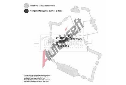 BORG & BECK Hadice plnicho vzduchu BB BTH1169, BTH1169