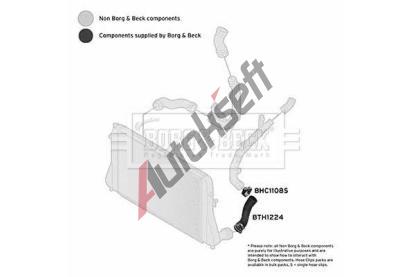 BORG & BECK Hadice plnicho vzduchu BB BTH1224, BTH1224