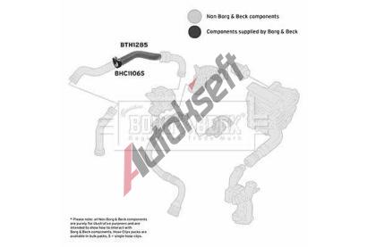 BORG & BECK Hadice plnicho vzduchu BB BTH1285, BTH1285