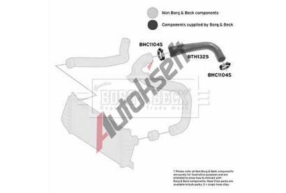 BORG & BECK Hadice plnicho vzduchu BB BTH1325, BTH1325