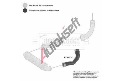 BORG & BECK Hadice plnicho vzduchu BB BTH1331, BTH1331