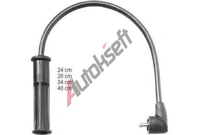 BERU Sada kabel pro zapalovn BE 0300891128, BE ZEF1128