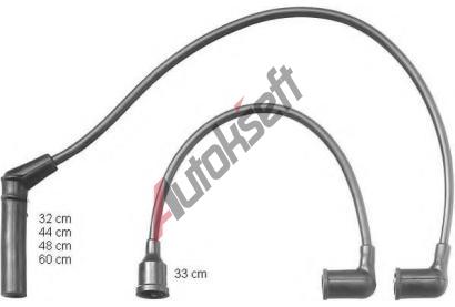 BERU Sada kabel pro zapalovn BE 0300891130, BE ZEF1130