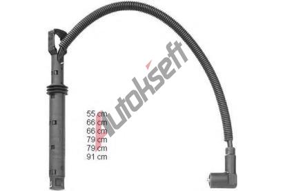 BERU Sada kabel pro zapalovn BE 0300891233, BE ZEF1233