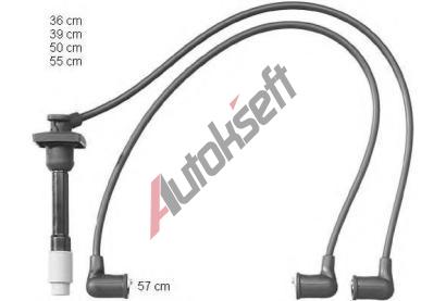 BERU Sada kabel pro zapalovn BE ZEF1370, ZEF1370