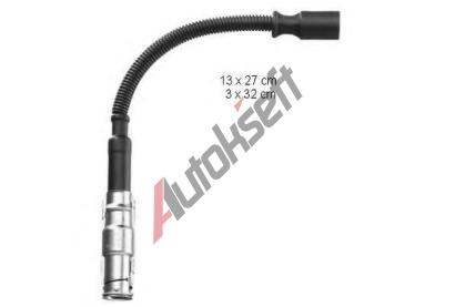 BERU Sada kabel pro zapalovn BE 0300891488, BE ZEF1488