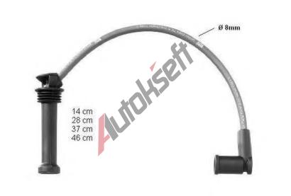 BERU Sada kabel pro zapalovn BE ZEF1539, BE 0300891539