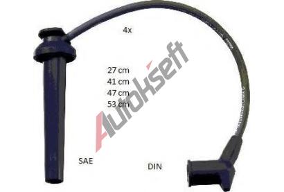 BERU Sada kabel pro zapalovn BE ZEF1635, ZEF1635