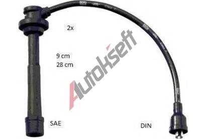 BERU Sada kabel pro zapalovn BE ZEF1636, ZEF1636