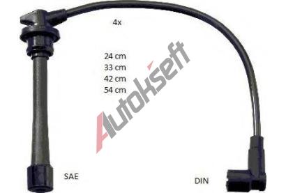 BERU Sada kabel pro zapalovn BE ZEF1639, ZEF1639