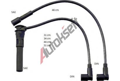 BERU Sada kabel pro zapalovn BE ZEF1644, ZEF1644