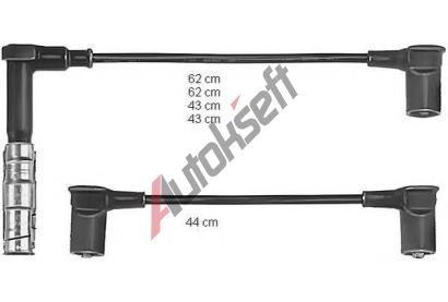BERU Sada kabel pro zapalovn BE 0300890585, BE ZEF585