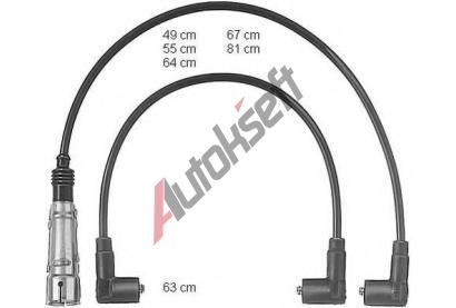 BERU Sada kabel pro zapalovn BE 0300890612, BE ZEF612