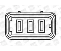 BERU Zapalovac cvka BE 0040100016, BE ZS016