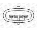 BERU Zapalovac cvka BE 0040100371, BE ZS371