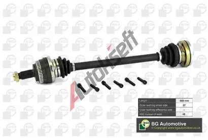 BGA Hnací hřídel BGA DS0900R, DS0900R BGA Hnací hřídel BGA DS0900R, DS0900R