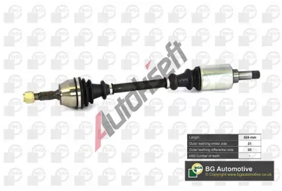 BGA Hnací hřídel BGA DS1400L, DS1400L BGA Hnací hřídel BGA DS1400L, DS1400L