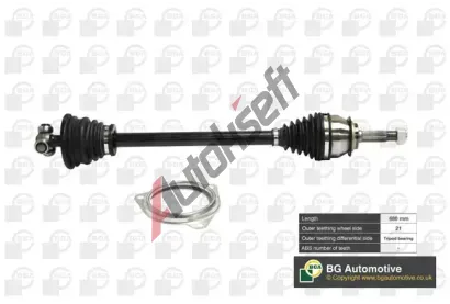 BGA Hnací hřídel BGA DS7360L, DS7360L BGA Hnací hřídel BGA DS7360L, DS7360L