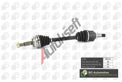 BGA Hnací hřídel BGA DS7610L, DS7610L BGA Hnací hřídel BGA DS7610L, DS7610L