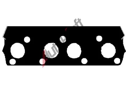 BGA Těsnění kolektoru výfukových plynů BGA MG0301, MG0301 BGA Těsnění kolektoru výfukových plynů BGA MG0301, MG0301