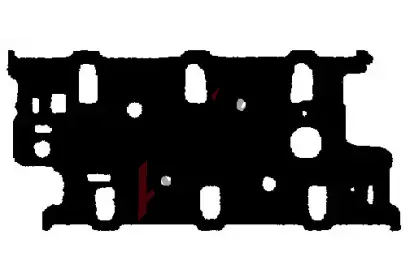 BGA T�sn�n� kolena sac�ho potrub� BGA MG0340, MG0340