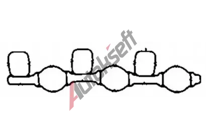 BGA Těsnění kolena sacího potrubí BGA MG6701, MG6701 BGA Těsnění kolena sacího potrubí BGA MG6701, MG6701