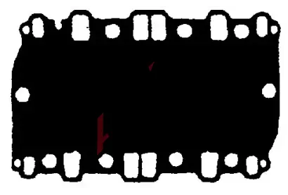 BGA T�sn�n� kolena sac�ho potrub� / kolektoru v�fukov�ch plyn� BGA MG9392, MG9392