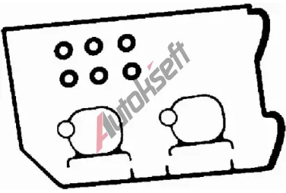 BGA Sada t�sn�n� krytu hlavy v�lce BGA RK4370, RK4370