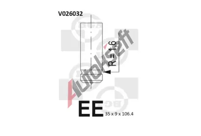 BGA V�fukov� ventil BGA V026032, V026032