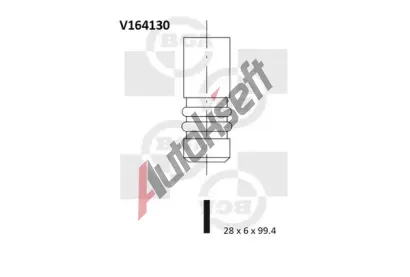 BGA Sac� ventil BGA V164130, V164130