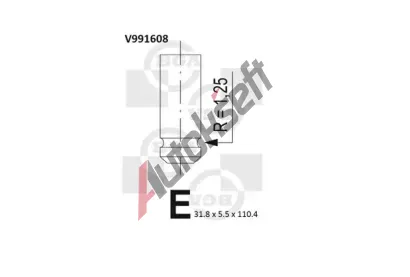 BGA V�fukov� ventil BGA V991608, V991608