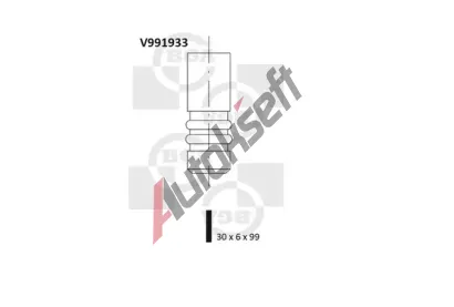 BGA Sac� ventil BGA V991933, V991933