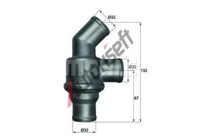BEHR THERMOT-TRONIK Termostat - chladivo BH TH 16 80, TH 16 80