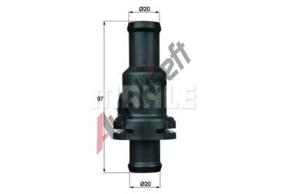 BEHR THERMOT-TRONIK Termostat chladiva BH TH 5 75, TH 5 75