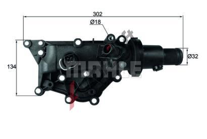 BEHR THERMOT-TRONIK Termostat chladiva BH TH 60 89, TH 60 89