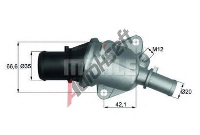 BEHR THERMOT-TRONIK Termostat - chladivo BH TI 105 88, TI 105 88