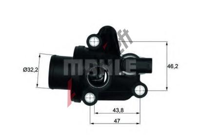 BEHR THERMOT-TRONIK Termostat - chladivo BH TI 12 87, TI 12 87