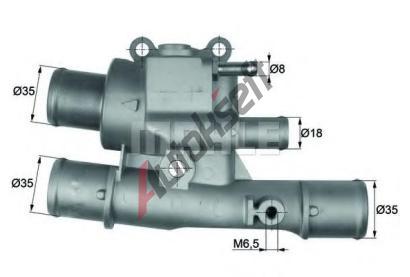 BEHR THERMOT-TRONIK Termostat - chladivo BH TI 123 88, TI 123 88