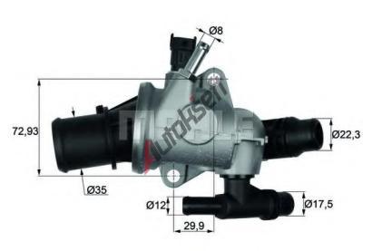 BEHR THERMOT-TRONIK Termostat chladiva BH TI 152 88, TI 152 88 BEHR THERMOT-TRONIK Termostat chladiva BH TI 152 88, TI 152 88