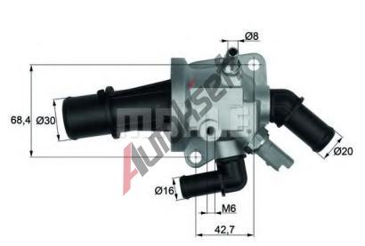 BEHR THERMOT-TRONIK Termostat chladiva BH TI 153 88, TI 153 88