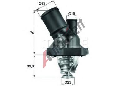 BEHR THERMOT-TRONIK Termostat chladiva BH TI 200 82, TI 200 82