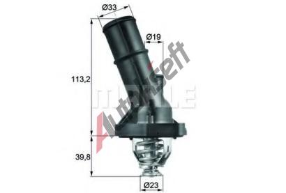 BEHR THERMOT-TRONIK Termostat chladiva BH TI 202 90, TI 202 90 BEHR THERMOT-TRONIK Termostat chladiva BH TI 202 90, TI 202 90